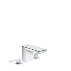 Hansgrohe AXOR MyEdition 3-Loch Waschtischarmatur 110mm, 5l/min, Push-Open Ablaufga... HANSGROHE-47070000 4059625450598 (Abb. 1)
