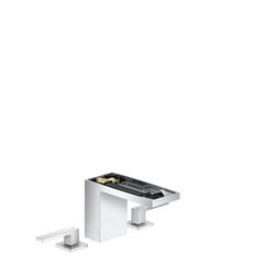 Hansgrohe AXOR MyEdition 3-Loch Waschtischarmatur 110mm, 5l/min, Push-Open Ablaufga... HANSGROHE-47072000 4059625450550 (Abb. 1)