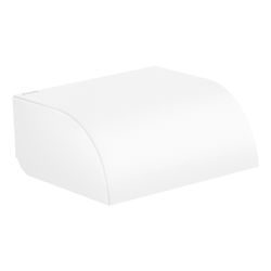 Hansgrohe AXOR Universal Circular Toilettenpapierhalter, Deckel, 142x64mm, Mattweiß... HANSGROHE-42858700 4059625368404 (Abb. 1)