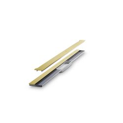 Hansgrohe AXOR Drain Fertigset Duschrinne 800mm zur Wandmontage, 55l/min, Brushed G... HANSGROHE-42526250 4059625496527 (Abb. 1)