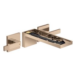 Hansgrohe AXOR MyEdition 3-Loch Waschtischarmatur UP, 5l/min, für Wandmontage, Ausl... HANSGROHE-47082300 4059625502600 (Abb. 1)