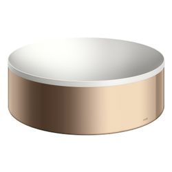 Hansgrohe AXOR Aufsatzwaschtisch Suite Rund, 300x105x300mm, ohne Hahnloch, Überlauf... HANSGROHE-42000300 4059625502938 (Abb. 1)