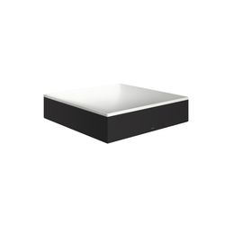 Hansgrohe AXOR Aufsatzwaschtisch Suite Quadratisch, 400x95x400mm, ohne Hahnloch, Üb... HANSGROHE-42003670 4059625490747 (Abb. 1)