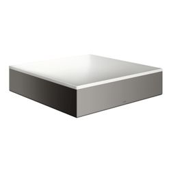 Hansgrohe AXOR Aufsatzwaschtisch Suite Quadratisch, 400x95x400mm, ohne Hahnloch, Üb... HANSGROHE-42003330 4059625502969 (Abb. 1)