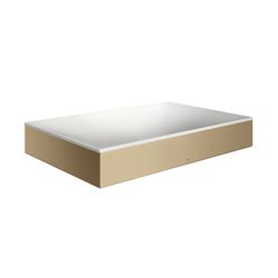 Hansgrohe AXOR Aufsatzwaschtisch Suite Quadratisch, 600x95x400mm, ohne Hahnloch, Üb... HANSGROHE-42004140 4059625490730 (Abb. 1)