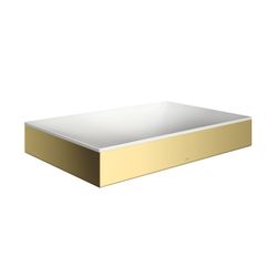 Hansgrohe AXOR Aufsatzwaschtisch Suite Quadratisch, 600x95x400mm, ohne Hahnloch, Üb... HANSGROHE-42004990 4059625503157 (Abb. 1)