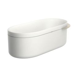 Hansgrohe AXOR freistehende Badewanne Suite, 1884x631x827mm, Ablaufgarnitur, Brushe... HANSGROHE-42005820 4059625503409 (Abb. 1)
