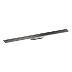 Hansgrohe AXOR Drain Fertigset Duschrinne 900mm, 53l/min, Brushed Black Chrome... HANSGROHE-42522340 4059625479780 (Abb. 1)