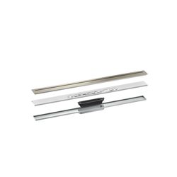 Hansgrohe AXOR Drain Fertigset Duschrinne 900mm, 53l/min, Brushed Nickel... HANSGROHE-42522820 4059625496305 (Abb. 1)