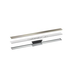 Hansgrohe AXOR Drain Fertigset Duschrinne 1000mm, 53l/min, Brushed Nickel... HANSGROHE-42523820 4059625496350 (Abb. 1)