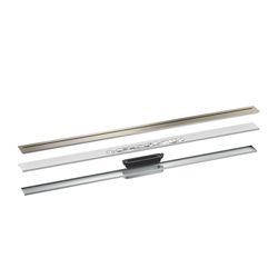 Hansgrohe AXOR Drain Fertigset Duschrinne 1200mm, 53l/min, Brushed Nickel... HANSGROHE-42524820 4059625496411 (Abb. 1)