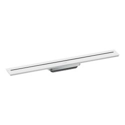 Hansgrohe AXOR Drain Fertigset Duschrinne 700mm zur Wandmontage, 55l/min, Mattweiß... HANSGROHE-42525700 4059625481110 (Abb. 1)