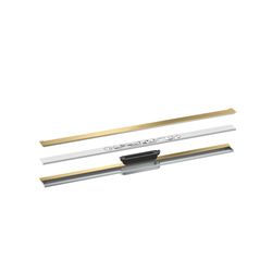 Hansgrohe AXOR Drain Fertigset Duschrinne 1000mm zur Wandmontage, 55l/min, Brushed ... HANSGROHE-42528250 4059625496749 (Abb. 1)