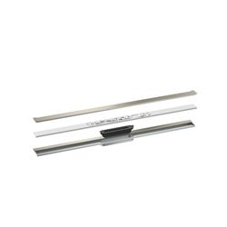 Hansgrohe AXOR Drain Fertigset Duschrinne 1000mm zur Wandmontage, 55l/min, Brushed ... HANSGROHE-42528820 4059625496756 (Abb. 1)