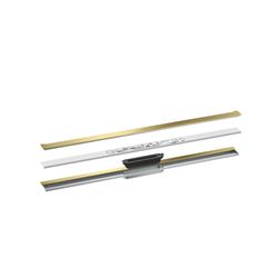 Hansgrohe AXOR Drain Fertigset Duschrinne 1000mm zur Wandmontage, 55l/min, Brushed ... HANSGROHE-42528950 4059625496732 (Abb. 1)