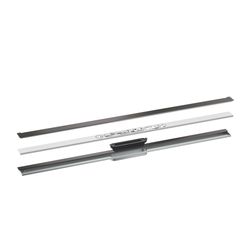 Hansgrohe AXOR Drain Fertigset Duschrinne 1200mm zur Wandmontage, 55l/min, Brushed ... HANSGROHE-42529340 4059625481417 (Abb. 1)