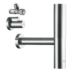Hansgrohe AXOR Designsiphon Set Flowstar, G 1 1/4", 65-165mm, GV Stauwasserhöhe 75m... HANSGROHE-51304000 4059625077801 (Abb. 1)