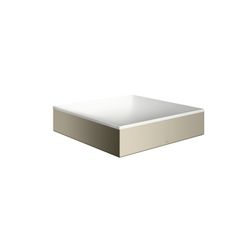 Hansgrohe AXOR Aufsatzwaschtisch Suite Quadratisch, 400x95x400mm, ohne Hahnloch, Üb... HANSGROHE-42003830 4059625503263 (Abb. 1)