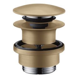 hansgrohe Garnitur Push-Open DN 32, Bronze gebürstet, für Waschtisch- und Bidetmisc... HANSGROHE-50100140 4011097820125 (Abb. 1)