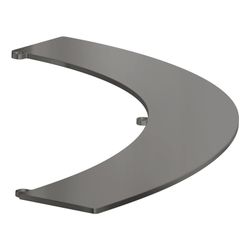 Hansgrohe AXOR Ablage Suite, 636mm, Metall, Polished Black Chrome... HANSGROHE-42006330 4059625503331 (Abb. 1)