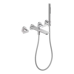 Hansgrohe AXOR Citterio C 3-Loch Wannenmischer Unterputz Wandmontage, Handbrause, C... HANSGROHE-49480000 4059625559741 (Abb. 1)