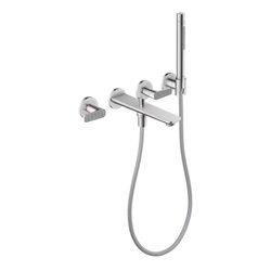 Hansgrohe AXOR Citterio C 3-Loch Wannenmischer Unterputz Wandmontage, Handbrause, C... HANSGROHE-49481000 4059625559680 (Abb. 1)