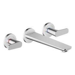 Hansgrohe AXOR Citterio C 3-Loch Wannenmischer Unterputz Wandmontage, Chrom... HANSGROHE-49482000 4059625559628 (Abb. 1)