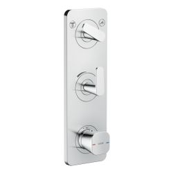 Hansgrohe AXOR Citterio C Thermostatmodul 380x120mm, UP DN 20, Platte für 2 Verbrau... HANSGROHE-49700000 4059625559857 (Abb. 1)