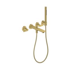Hansgrohe AXOR Citterio C 3-Loch Wannenmischer Unterputz Wandmontage, Handbrause, P... HANSGROHE-49480990 4059625559697 (Abb. 1)