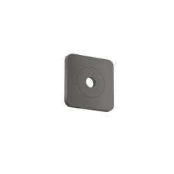 Hansgrohe AXOR Wandrosette für Citterio C 120/120 softsquare, Brushed Black Chrome,... HANSGROHE-28801340 4059625584750 (Abb. 1)