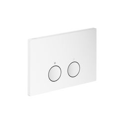 Hansgrohe AXOR FlushPlate Drückerplatte 164x246x12mm für Geberit Sigma, Mattweiß... HANSGROHE-42530700 4059625604403 (Abb. 1)