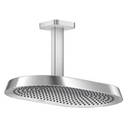 Hansgrohe AXOR ShowerSphere Kopfbrause, 6,7l/min, 370x220mm, 2jet, EcoSmart, Decken... HANSGROHE-39758000 4059625627617 (Abb. 1)