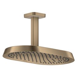 Hansgrohe AXOR ShowerSphere Kopfbrause, 6,7l/min, 370x220mm, 2jet, EcoSmart, Decken... HANSGROHE-39758140 4059625627655 (Abb. 1)