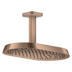Hansgrohe AXOR ShowerSphere Kopfbrause, 6,6l/min, 370x220mm, 1jet, EcoSmart, Decken... HANSGROHE-39761310 4059625638286 (Abb. 1)