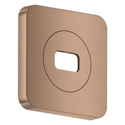 Hansgrohe AXOR Rosette für ShowerSphere 120/120 softsquare, Metall, Brushed Red Gol... HANSGROHE-39769310 4059625756836 (Abb. 1)