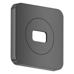 Hansgrohe AXOR Rosette für ShowerSphere 120/120 softsquare, Metall, Brushed Black C... HANSGROHE-39769340 4059625756812 (Abb. 1)