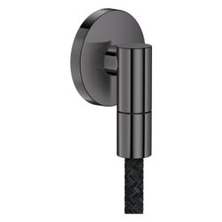 Hansgrohe AXOR Wall outlet Fine Wandanschluss rund, 25l/min, G 1/2", Polished Black... HANSGROHE-36737330 4059625663721 (Abb. 1)