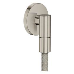 Hansgrohe AXOR Wall outlet Fine Wandanschluss rund, 25l/min, G 1/2", Edelstahl Opti... HANSGROHE-36737800 4059625663714 (Abb. 1)