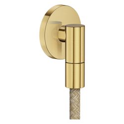 Hansgrohe AXOR Wall outlet Fine Wandanschluss rund, 25l/min, G 1/2", Brushed Brass... HANSGROHE-36737950 4059625663684 (Abb. 1)