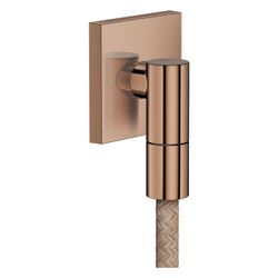 Hansgrohe AXOR Wall outlet Fine Wandanschluss eckig, 25l/min, G 1/2", Polished Red ... HANSGROHE-36738300 4059625663806 (Abb. 1)