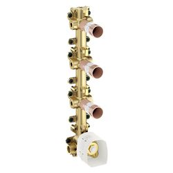 Hansgrohe AXOR One Grundkörper für Thermostatmodul Unterputz für 3 Verbraucher, DN ... HANSGROHE-48710180 4059625717011 (Abb. 1)