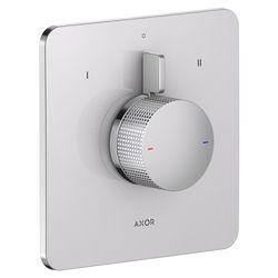 Hansgrohe AXOR Citterio C Mischer Unterputz für 2 Verbraucher, Cubic cut, Chrom... HANSGROHE-49451000 4059625620984 (Abb. 1)