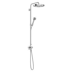 Hansgrohe AXOR One Showerpipe, Thermostat, Kopfbrause 280mm, 12l/min, 1jet Unterput... HANSGROHE-48796000 4059625717196 (Abb. 1)