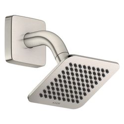 Hansgrohe AXOR Citterio C Kopfbrause 120x120mm, 1jet, EcoSmart, Brausearm, Edelstah... HANSGROHE-28810800 4059625663936 (Abb. 1)