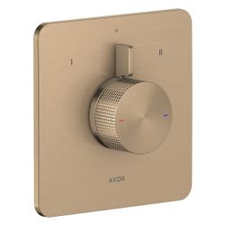 Hansgrohe AXOR Citterio C Mischer Unterputz für 2 Verbraucher, Cubic cut, Brushed B... HANSGROHE-49451140 4059625620991 (Abb. 1)