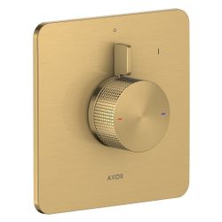 Hansgrohe AXOR Citterio C Mischer Unterputz für 1 Verbraucher, Cubic cut, Brushed G... HANSGROHE-49651250 4059625664100 (Abb. 1)