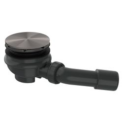 Hansgrohe AXOR Staro Ablaufgarnitur DN 50, 57l/min, 80mm Einbauhöhe, Brushed Black ... HANSGROHE-42542340 4059625756034 (Abb. 1)