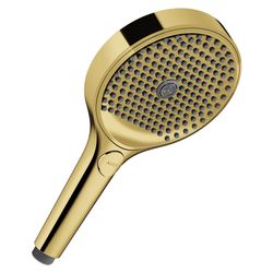 Hansgrohe AXOR ShowerSolutions Handbrause 130mm, 11,1l/min, 3jet, Polished Gold Opt... HANSGROHE-39772990 4059625756980 (Abb. 1)