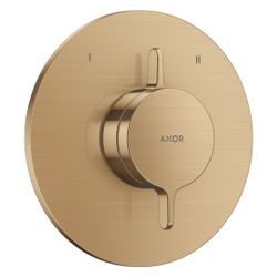 Hansgrohe AXOR One Mischer Unterputz, 29,5l/min, für 2 Verbraucher, Brushed Bronze... HANSGROHE-48415140 4059625752494 (Abb. 1)