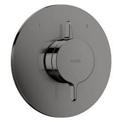 Hansgrohe AXOR One Mischer Unterputz, 29,5l/min, für 2 Verbraucher, Polished Black ... HANSGROHE-48415330 4059625745977 (Abb. 1)